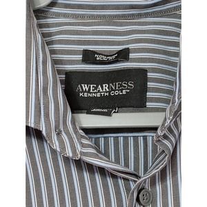 Men's Dress Shirt "Awareness" by Kenneth Cole Size 17 32/33